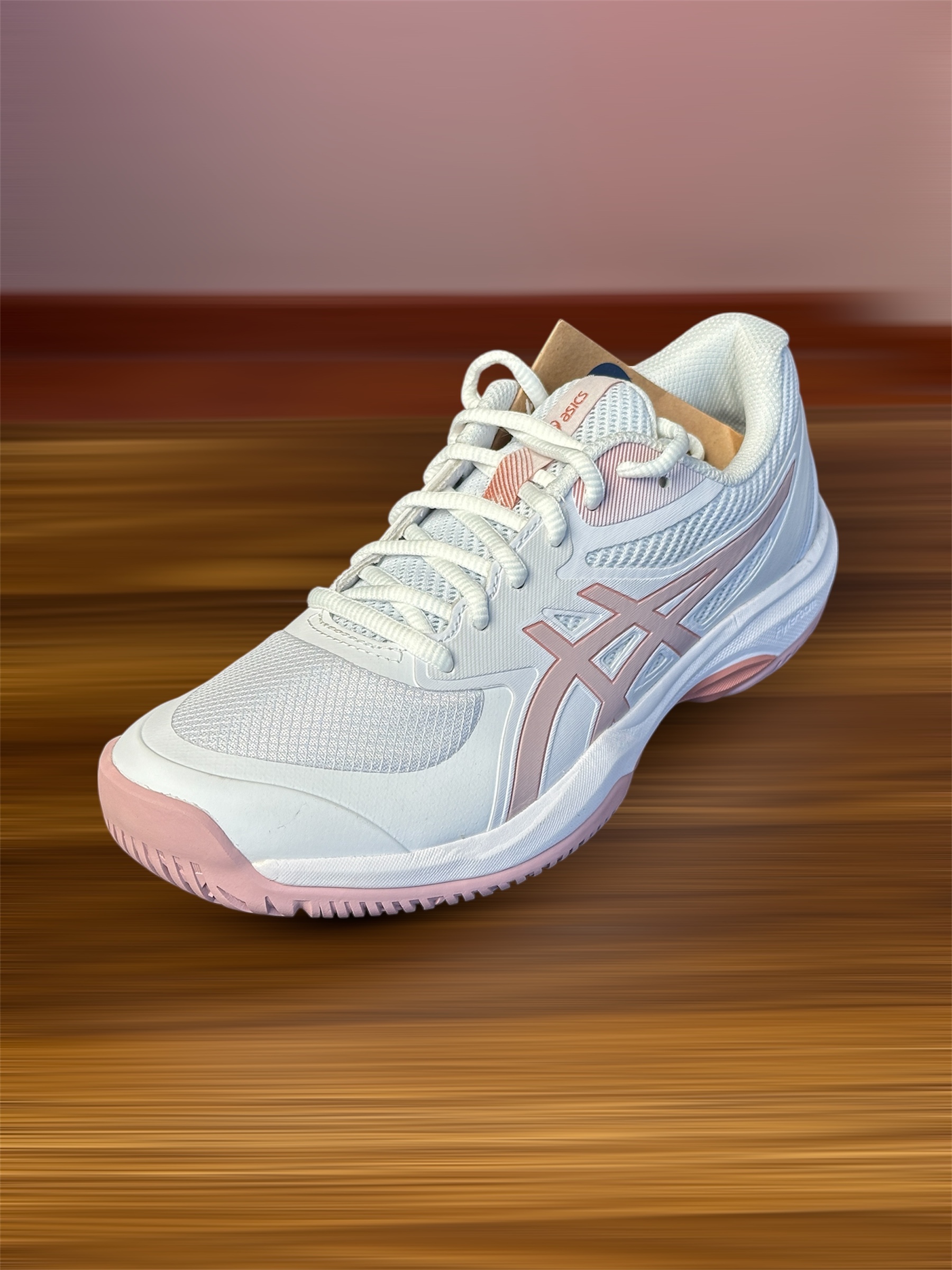 Giày Tennis/Pickleball ASICS GAME FF Chính Hãng – Hồng – Nhẹ, Bám Sân – Công Nghệ GEL™ Giảm Chấn – Thoáng Khí